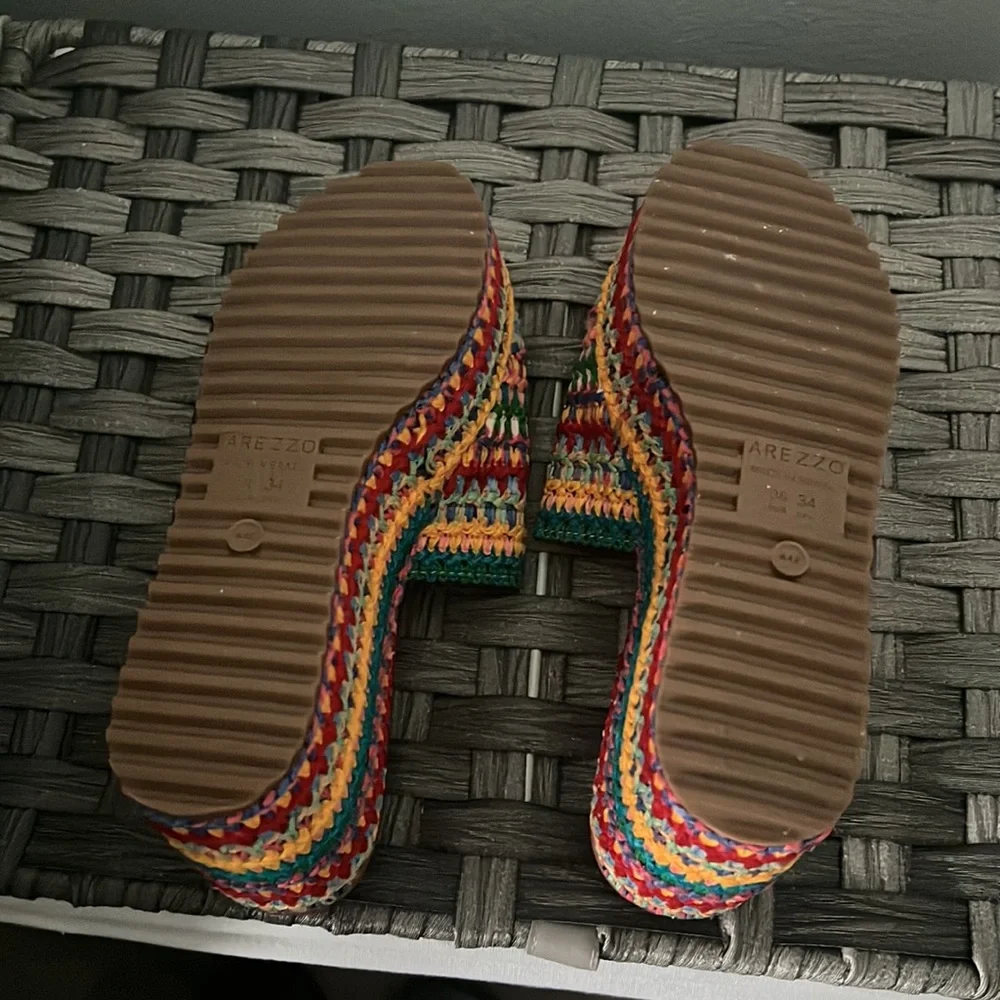 Multicolor slide wedges size 5 - Picture 3 of 4